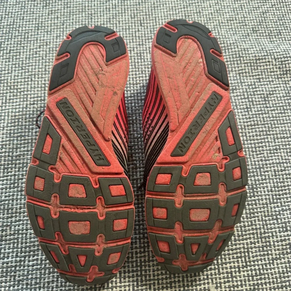Brooks Hyperion Womens Running Shoes Black Pink Silver Size 9.5